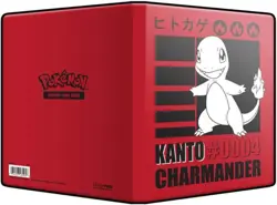 Ultra PRO - Charmander 4-Pocket Portfolio for Pokemon Pokemon card binder, tra - Image 3
