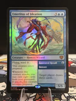 MTG: Secrets of Strixhaven - Emeritus of Ideation Foil M 0045 - Image 1