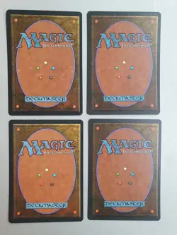 Thermokarst x4 PLAYSET, MTG Ice Age (1995), Uncommon Green Sorcery NM - Image 2