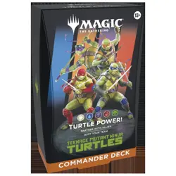 Magic Teenage Mutant Ninja Turtles - Commander Deck - Turtle Power - Image 1
