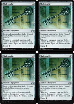 MTG - 4x SKELETON KEY - Shadows over Innistrad (U) - Image 1