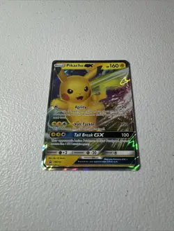 Pokemon Pikachu GX SM232 Holo Rare Card Sun & Moon Black Star Promo - Image 1