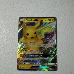 Pokemon Pikachu GX SM232 Holo Rare Card Sun & Moon Black Star Promo - Image 2