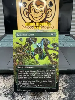 Kodama's Reach (Borderless) Commander Masters Near Mint MTG US Seller - Image 1