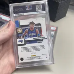 2022-23 Donruss Optic Paolo Banchero The Rookies Blue RC #/49 Magic PSA 10! - Image 2