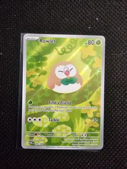 Rowlet 090/088 Pokemon TCG: Perfect Order Illistration Rare M/NM - Image 1