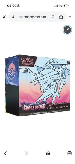 2 x Pokemon TCG: Chaos Rising POKEMON CENTER ETB - 22/05/2026 - Presale - Image 1