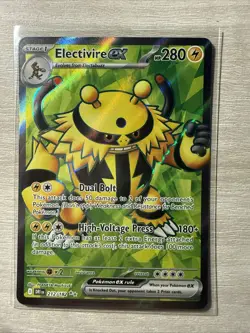 Electivire ex 212/182 Pokemon TCG: Destined Rivals Holo FA NM - Image 1