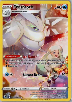 Pokemon Card - Frosmoth TG04/TG30 - Astral Radiance Trainer Gallery - NM - Image 1