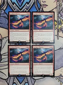 4x Spellpyre Phoenix - NM/M Commander 2020 C20 MTG Magic - Image 1