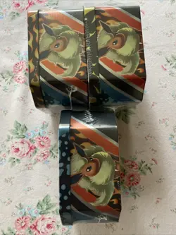 Pokemon TCG Sealed Tin Box Set Flareon V Vaporeon V Jolteon V (Factory Sealed) - Image 4