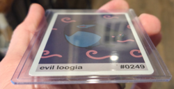 POOKIEMOOT (POKEMON FAN ART) - EVIL LOOGIA #0249 (LUGIA) - SET HIT HOLO - NM - Image 4