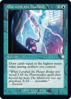 One with the Machine - Light Play MTG Commander: The Brothers' War - Image 1