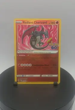 Radiant Charizard 011/078 Pokemon GO Holo - Image 1