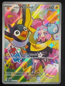 Pokemon Iono's Wattrel Illustration Rare ME: Ascended Heroes 231/217 NM - Image 1