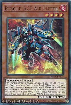 YUGIOH MP24-EN278 Rescue-ACE Air Lifter Ultra Rare 1st Edition NM - Image 1