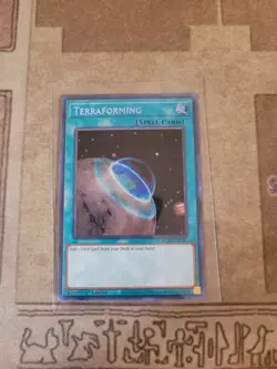 YUGIOH TERRAFORMING BLMR-EN087 SECRET 1ST ED NM - Image 1