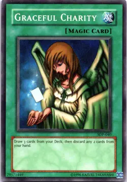 Graceful Charity Unlimited Super Rare Starter Deck: Pegasus SDP-040 LP - Image 1