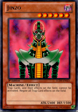 1X NM Jinzo - LCJW-EN023 - Rare Legendary Collection 4: Joey's World [LCJW] - Image 1