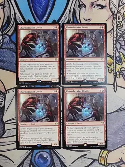 4x Charmbreaker Devils - NM/M Commander 2020 C20 MTG Magic - Image 1