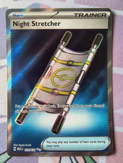 Pokemon Card TCG - Night Stretcher - 173/132 - Mega Evolution - Full Art - Image 1