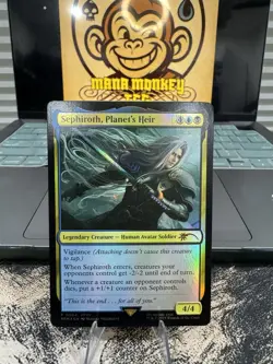 Sephiroth Planet's Heir Foil Promo Final Fantasy MTG Near Mint US Seller - Image 1