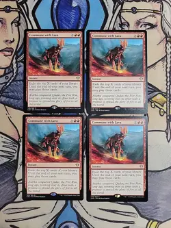 4x Commune with Lava - NM/M Commander 2020 C20 MTG Magic - Image 1