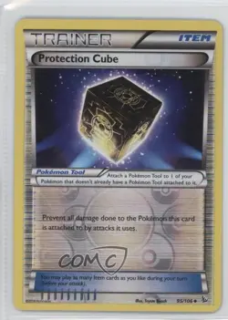 Protection Cube Reverse Foil Pokemon XY Flashfire #95 - Image 1