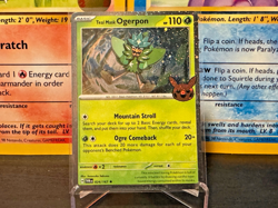 Teal Mask Ogerpon 024/167 Cosmos Holo Trick or Trade Promo Pokemon Card NM - Image 1