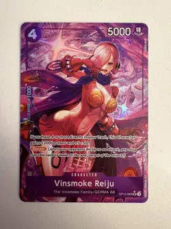 Vinsmoke Reiju (Alt Art) OP12-063 - Legacy of the Master - Super Rare (NM) - Image 1