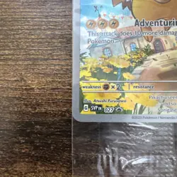 Pikachu #27 SEALED Pokemon TCG Black Star Promo Near Mint Paldea Evolved ETB 027 - Image 5