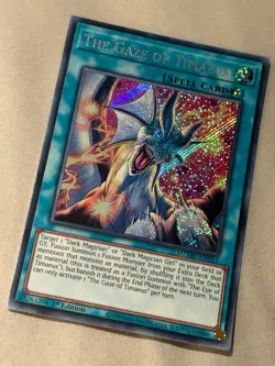 Yugioh The Gaze Of Timaeus MZMU-EN013 Secret Rare 1st Edition M/NM - Image 2
