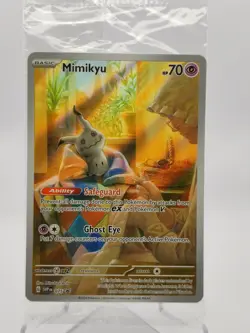 Mimikyu - SVP 075 - Illustration Rare - Black Star Promo - SEALED - Image 1