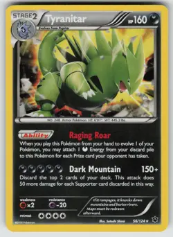 Tyranitar (Cosmos Holo) Promo Miscellaneous Cards & Products 056/124 Pokemon - Image 1
