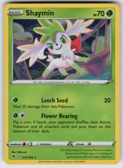 Shaymin - (Cosmos Holo) Holo Rare Miscellaneous Cards & Products 015/185 Pokemon - Image 1