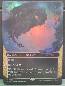 Bonders' Enclave 4 STELLAR SIGHTS BORDERLESS FOIL Edge of Eternities MTG Card NM - Image 2