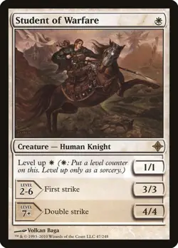 MTG - Student of Warfare - Rise of the Eldrazi - Magic the Gathering - Image 1