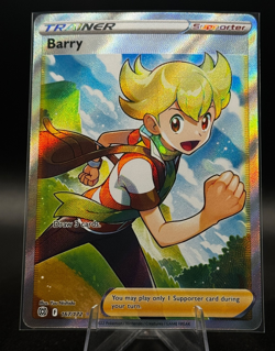 Barry #167 Brilliant Stars (full Art) SWSH09 Pokemon TCG - Image 1