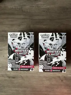 Pokemon TCG White Flare Booster Bundle Box- Lot of 2. New Factory Sealed - Image 1