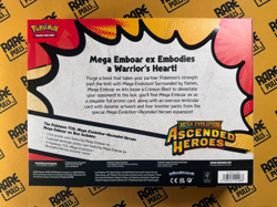 Sealed Pokemon: Mega Evolution Ascended Heroes Mega Emboar Ex Box - UK - Image 2