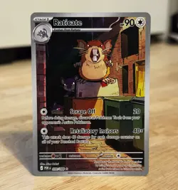 Pokemon TCG - Raticate Perfect Order 099/088 Illustration Rare Full Art - NM 🐀 - Image 1