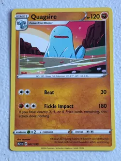 Quagsire 007/015 P McDonald's Promos 2024 - Image 1