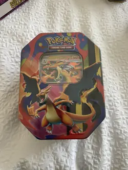 Pokemon Mega Charizard Y Ex Tin - New/Sealed - Same Day Dispatch 🔥🐉 - Image 1
