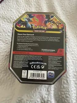 Pokemon Mega Charizard Y Ex Tin - New/Sealed - Same Day Dispatch 🔥🐉 - Image 2