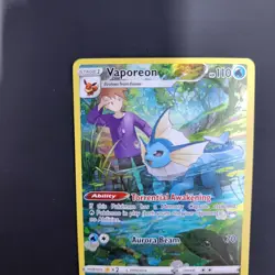 Pokemon TCG Vaporeon TG02/TG30 Brilliant Stars Trainer Gallery Holo Near Mint - Image 4