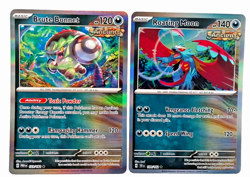 Roaring Moon 109/162 Temporal Forces & Brute Bonnet 123/182 Paradox Rift Pokemon - Image 3