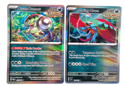 Roaring Moon 109/162 Temporal Forces & Brute Bonnet 123/182 Paradox Rift Pokemon - Image 4