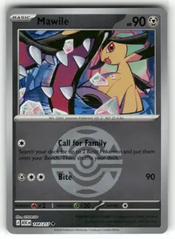 Mawile 144/217 Ascended Heroes Reverse Dusk Ball Holo Pokemon TCG - Image 1