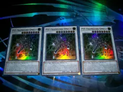 3x PSY-Framelord Omega 1st Edition Ultra Rare RA02-EN028 Yu-Gi-Oh! - Image 1