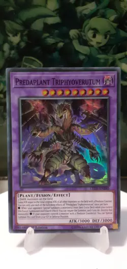 Predaplant Triphyoverutum SUPER RARE 1st Ed VLP LED5-EN045 - Image 1
